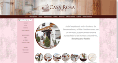 Desktop Screenshot of hotelcasarosabenalmadena.com